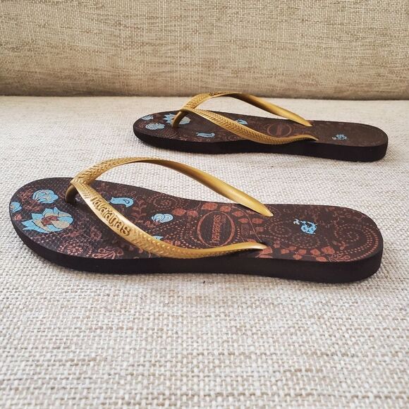 Havaianas Slim Flip Flops Sz 6 - Picture 5 of 10